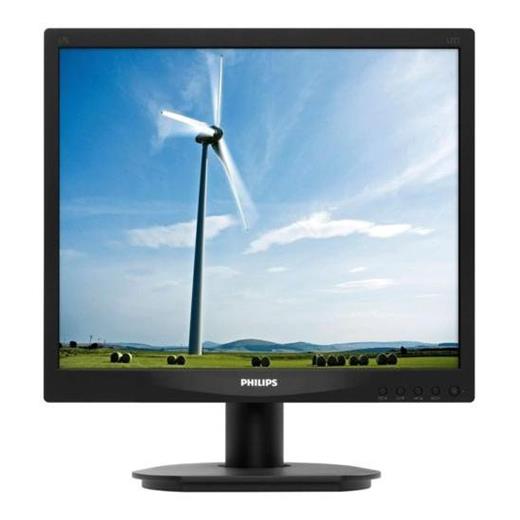 Philips 17 17S4Lsb-00 Lcd Monitör 5Ms Siyah Kare Kare,1280X1024, Vga, Dvi, 60Hz, Vesa