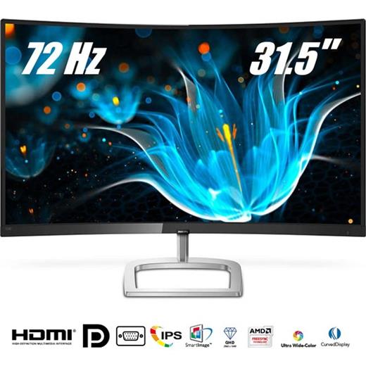 Philips 31.5 328E9Qjab/00 Curved Mm Monitör 5Ms 1920X1080,Vga+Hdmi+Dp,75Hz,Hoparlör,Vesa,Freesync