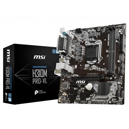 Msi H310M Pro-Vl Ddr4 2666 Vga Usb3.1 1151V2