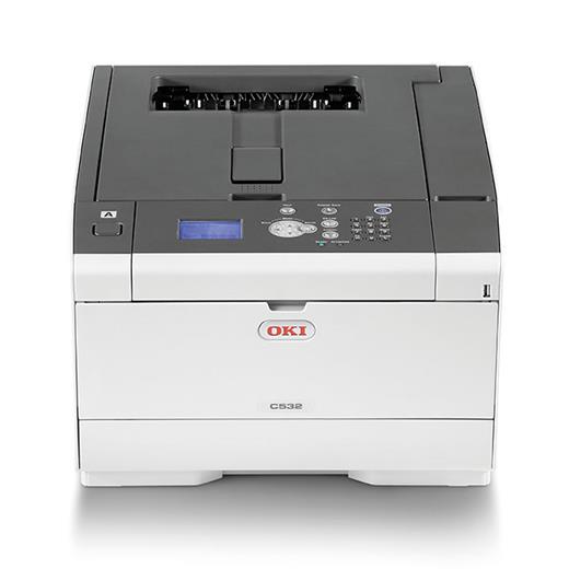 OKI A4 Renkli C532DN Laser Yazıcı 30/30sayfa Dublex USB 2.0,Ethernet