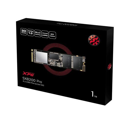 zzAdata 1 TB XPG SX8200 Pro ASX8200PNP-1TT-C M.2 PCI-Express 3.0 SSD