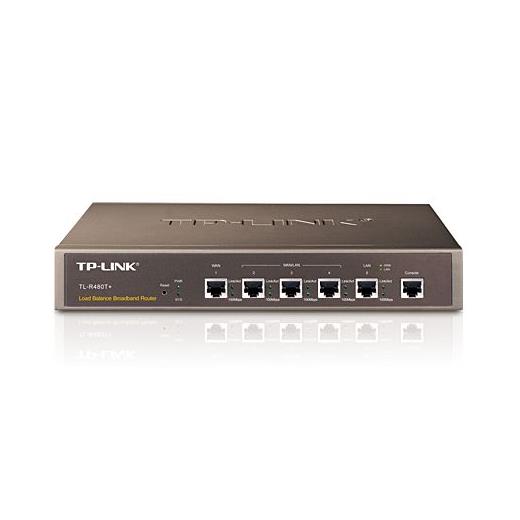 TP-Link  TL-R480T+ 2 WAN ports + 3 LAN ports Router for Small and Medium Business, 266MHz Intel...