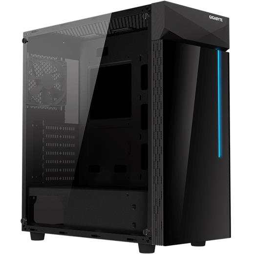 Gigabyte C200Glass Atx Mıdı Tower Siyah