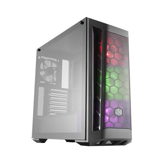 ZZZZZCM MasterBox MB511 650W 80+ RGB 3x120mm Fanlı Tempered Glass pencereli Mesh ön Panel MidTower Kasa MCB-B511D-KGN65-RGB