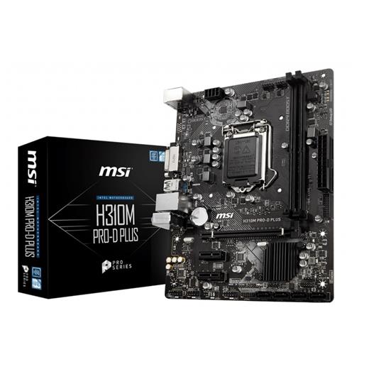 Msi H310M Pro-D Plus - 8.Gen Ddr4 Anakart (Dvi)