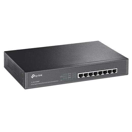 TP-Link Tl-Sg1008Mp 8-Port 10/100/1000 Desktop/Rackmount Swıtch + 8 Port Poe