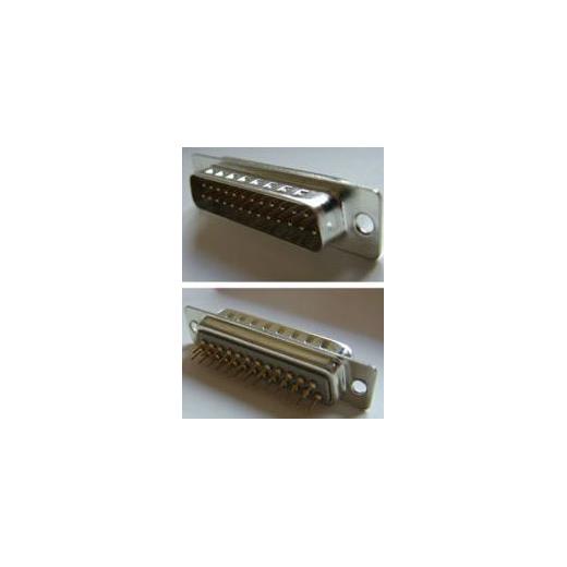 A-DS 37 PP/Z D-SUB, 37-Poles, Male, Straight for PCB, Shell: Tinned 