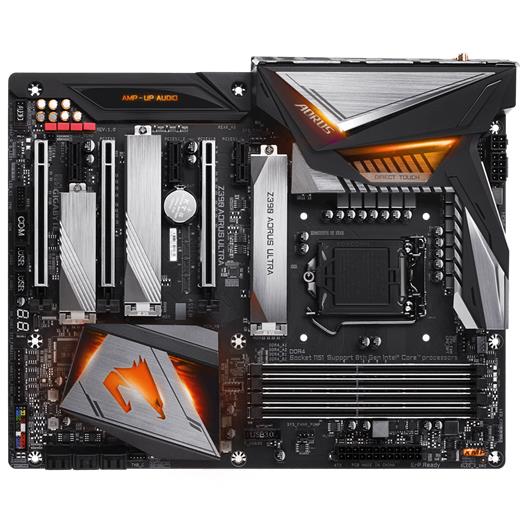 GIGABYTE Z390-AORUS ULTRA DDR4 SATA3 M2 PCIe NVME HDMI PCIe 16X v3.0 1151p v2 ATX