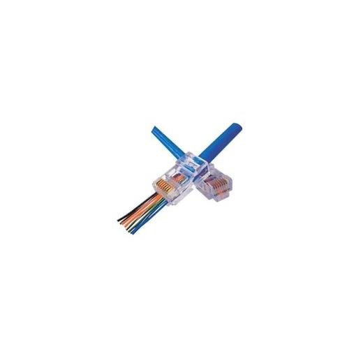 BN-MP6-EASY Kolay Tak CAT6 Konektörü, 3U<br>Easy Plug CAT6 Connector 3U