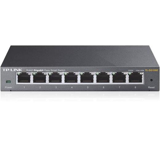 Tp-Link TL-SG108E 8 Port 10-100-1000 Mbps Easy Smart Switch