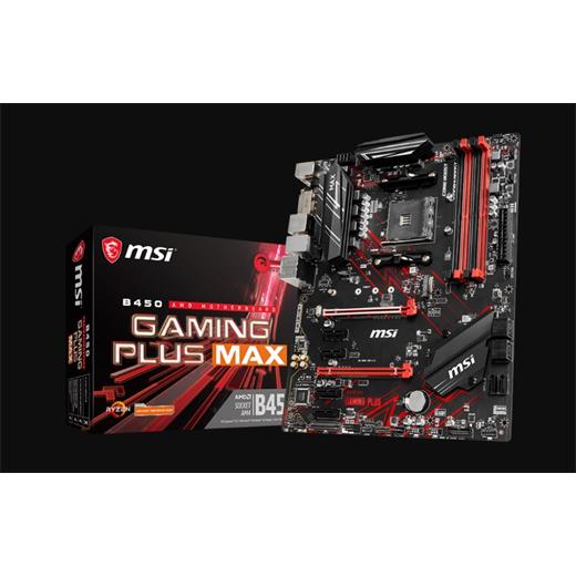 Msi B450 Gaming Plus Max Ddr4 3466Mhz S+Gl Am4 (At Dvi Hdmi Glan Sata 6Gb/S Usb3.1