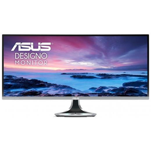 Asus 34 Mx34Vq Ips Curved 4K Monitör Siyah 4Ms Curved Ultrawide,3440X1440,Hdmi+Dp,Hoparlör