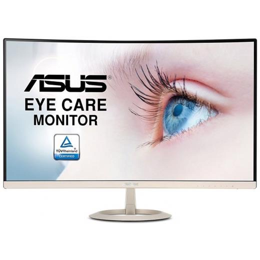 Asus 27 Vz27Vq Led Curved Monitör Gold-Siyah 5Ms Wide,1920X1080,Hdmi,Vga,Dp,Hoparlör