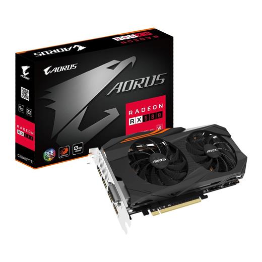 Gigabyte Gv-Rx580Aorus-8Gd  Gddr5 8 Gb 256 Bit