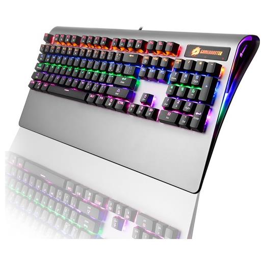 GameBooster G9 Blade Rainbow RGB Aydınlatmalı Bileklikli Aluminyum Mekanik Klavye GB-G9