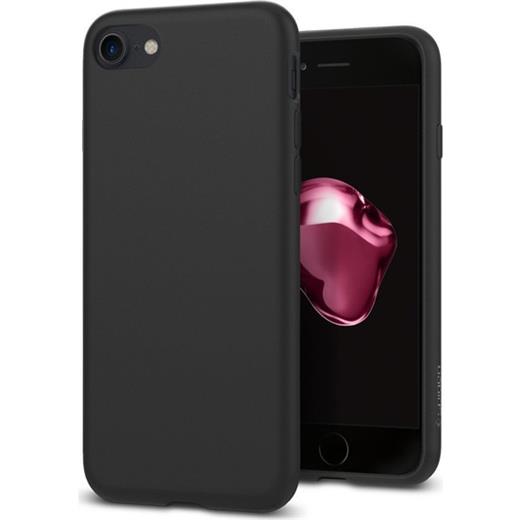 Spigen Apple Iphone 8 Iphone 7 Kılıf Liquid Crystal Matte Black-042CS21247