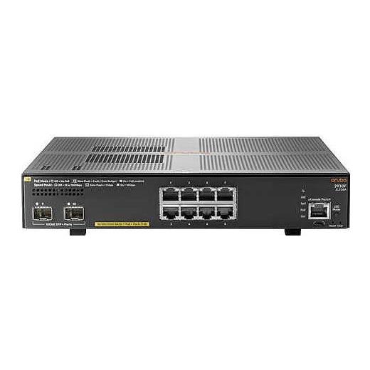 HP Aruba 2930F 8G JL258A 8 Port 10/100/1000 Gigabit PoE Switch