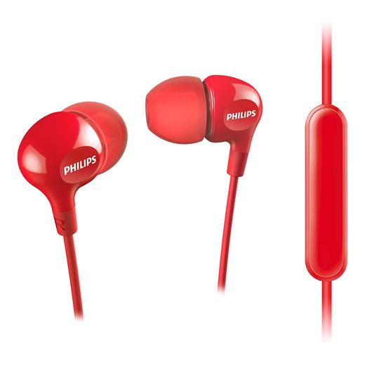 Philips She3555Rd/00 Kulak İçi Mikrofonlu Kırmızı Kulaklık