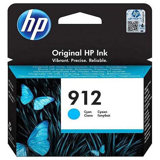 Hp 3Yl77Ae (912) Cyan Murekkep Kartus