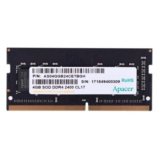 Apacer 4 Gb Ddr4 2400Mhz Sodımm