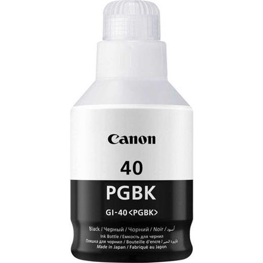 Canon GI-40BK Black Siyah Şişe Mürekkep G6040-G5040