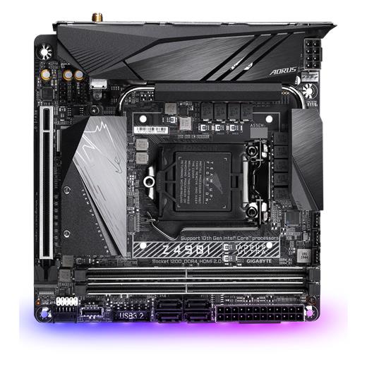 Gigabyte Aorus Z490I Aorus Ultra Intel 1200 Itx