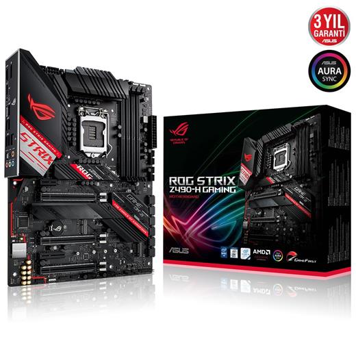 Asus Rog Strix Z490-H Gaming 1200P Hdmi Dp 90Mb12S0-M0Eay0