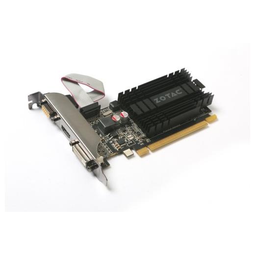 Zotac Gt710 2Gb Zone Edt. Gddr3 64Bit Dvi Hdmi Vga