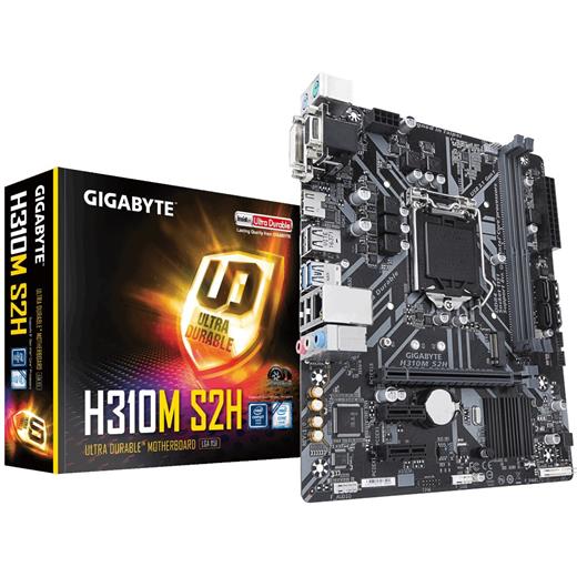 Gigabyte H310M-S2H 1151 Ddr4 Vga Dvi Hdmi