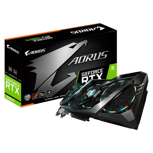 Gigabyte Rtx 2080Ti Aorus 11Gb Gddr6 352 Bit Rgb Led Nvidia Ekran Kartı