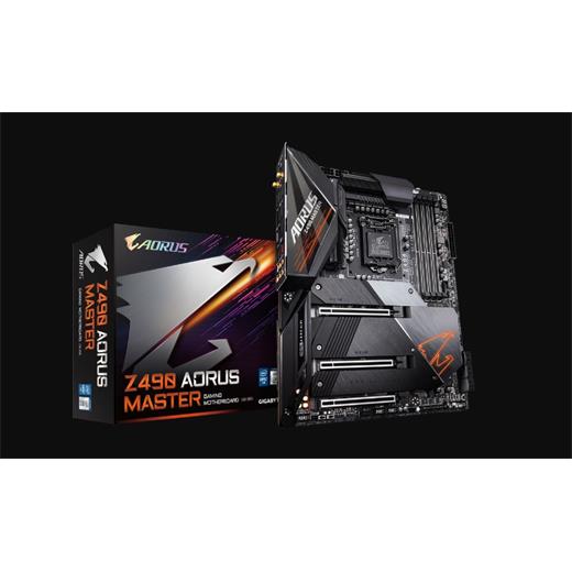 GIGABYTE Z490 AORUS MASTER DDR4 M2 PCIe NVME HDMI PCIe 16X v3.0 1200p ATX