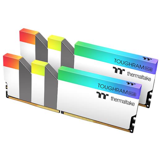 Thermaltake TOUGHRAM RGB Beyaz DDR4-3600Mhz CL18 16GB (2X8GB) Dual Bellek Kiti R022D408GX2-3600C18A