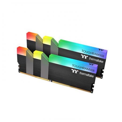 Thermaltake TOUGHRAM RGB Siyah DDR4-3600Mhz CL18 16GB (2X8GB) Dual Bellek Kiti R009D408GX2-3600C18B
