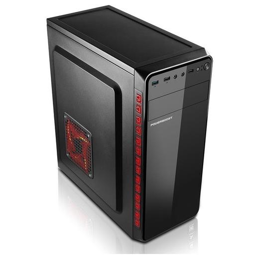 PowerBoost VK-1625 350w USB 3.0 ATX Shiny Piano Siyah Kasa VK-1625