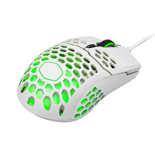 CM MasterMouse MM711 RGB Ultra Hafif 60gr Mat Beyaz Optik Profesyonel Oyuncu Faresi MM-711-WWOL1