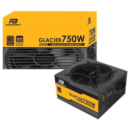 PowerBoost BST-ATX750B GLACIER 750w 80+ BRONZE Semi Modüler 12cm Fanlı ATX PSU BST-ATX750B