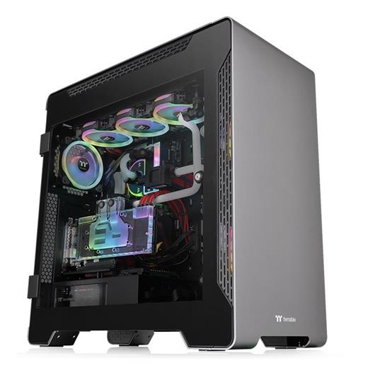 Thermaltake A700 Alüminyum Ön panelli Tempered Glass E-ATX Full Tower Oyuncu Kasası CA-1O2-00F9WN-00