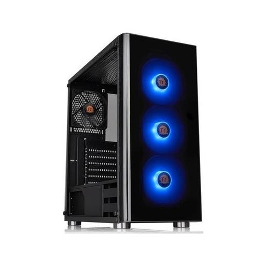 Thermaltake V200TG RGB 3 Fanlı Siyah MidTower Oyuncu Kasası (PSU yok) CA-1K8-00M1WN-01