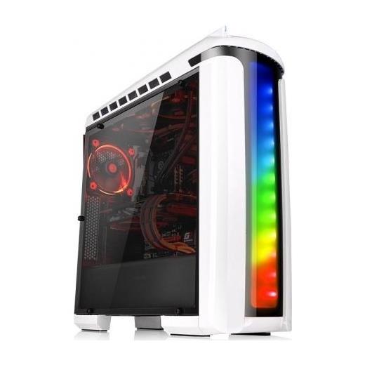 Thermaltake Versa C22 Snow Edition RGB LED Aydınlatmalı Beyaz MidTower Oyuncu Kasası (PSU yok) CA-1G9-00M6WN-00