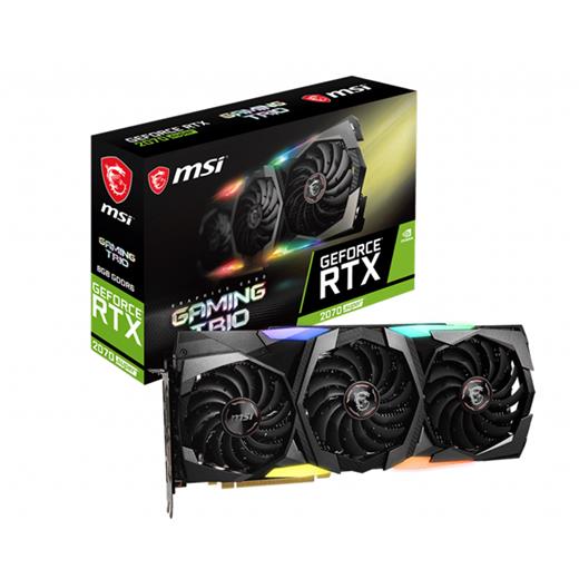 Msi Rtx2070 Super Gaming Trıo 8Gb Ddr6 256B 1XHdmi 3Xdp Dx12 Pcıe 3.0 X16