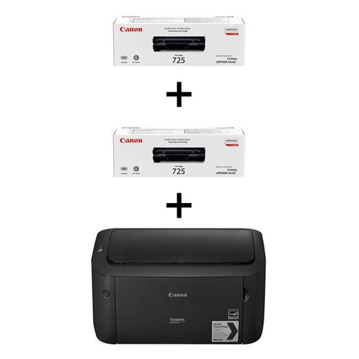 Canon Mono Laser Yazıcı LBP6030B +2 Toner Siyah