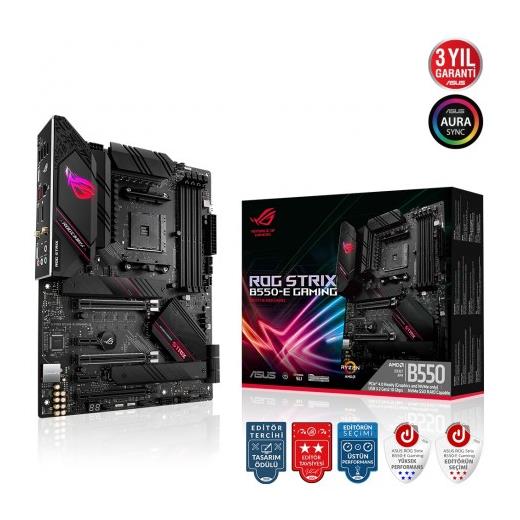 Asus Rog Strix B550-E Gaming AMD AM4 3.Nesil DDR4 DP HDMI Anakart