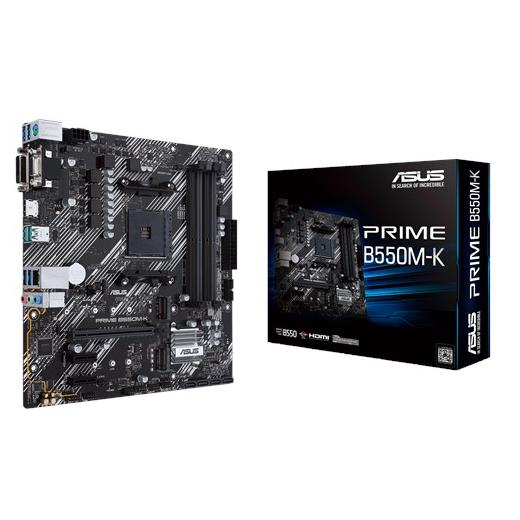 Asus Prime B550M-K AMD AM4 3.Nesil DDR4 VGA DVI HDMI Anakart