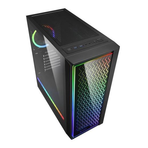 Sharkoon Rgb-Lıt-200 Midi Tower Kasa Siyah Psu Yok,