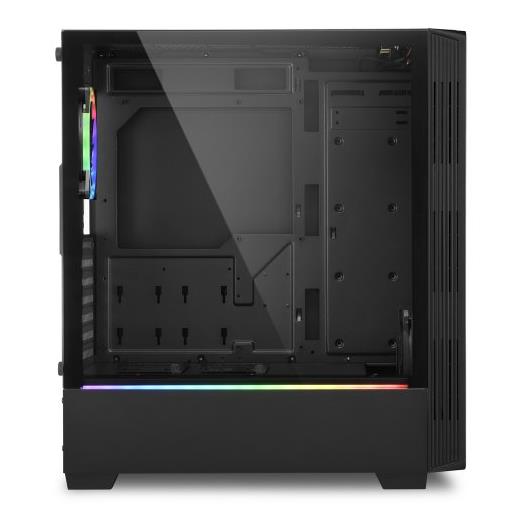 Sharkoon Rgb-Lıt-200 Midi Tower Kasa Siyah Psu Yok,