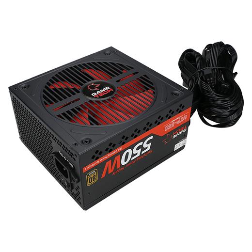 Gametech GTP550  550W 80 Plus Bronze 14 Cm