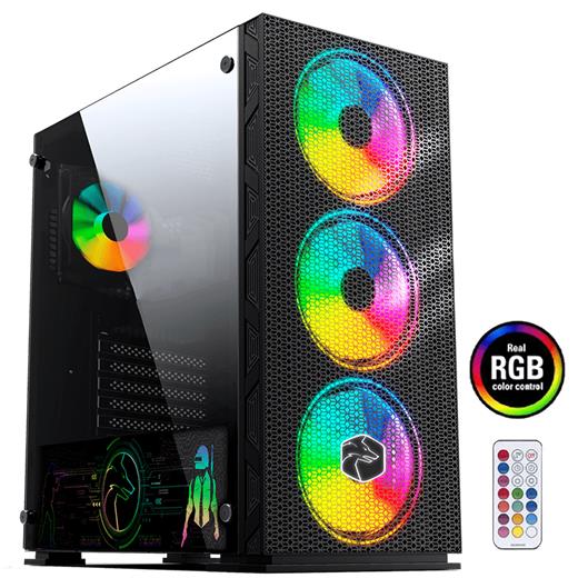 Gametech Galaxy Mesh Ve Led Panel 3*14cm 1*12cm Kumandalı Kasa