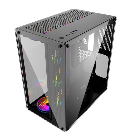 Gametech Archon 9 Adet Kumandalı Rgb Fanlı Kasa