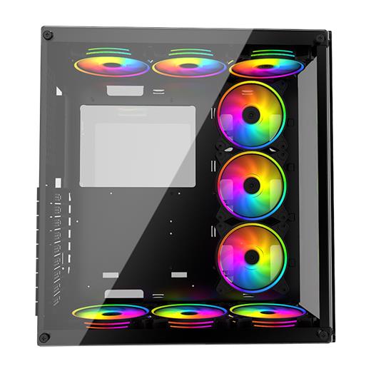 Gametech Archon 9 Adet Kumandalı Rgb Fanlı Kasa