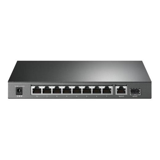 TP-Link TL-SG1210P 8 Port Gigabit + RJ45 Gigabit Uplink + 1GB SFP 63W Poe Switch